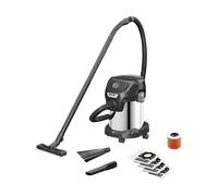 BIDONE ASPIRATUTTO KÄRCHER Per Solidi e Liquidi-TC-VC 1540 S, Potenza 1,000 W, Nero, Argento