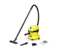 BIDONE ASPIRATUTTO KÄRCHER WD 2-18, Potenza 225 W, Nero, Giallo
