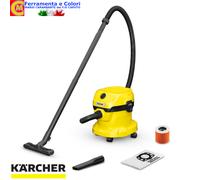 Bidone Aspiratutto KARCHER Aspirapolvere Liquidi Con Ruote Funzione Soffiante