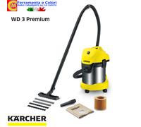 Bidone Aspiratutto KARCHER WD 3 PREMIUM Aspirapolvere Liquidi Con Ruote 1000 W