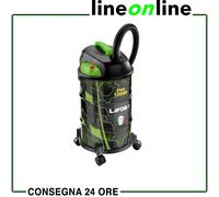 Bidone aspirapolvere solidi liquidi Lavor Rudy 3OS acciaio 30 lt 1200 W
