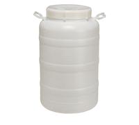 Fusto bocca larga x rubinetto hdpe lt 50 mm 355 h.mm 625 3/4f