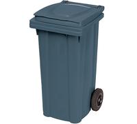 Bidone carrellato con ruote Pattumiera Grande 120 litri raccolta differenziata d
