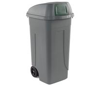 Bidone Carrellato Push Medial International - 49x54x95 cm - 100 Litri - Chiusura