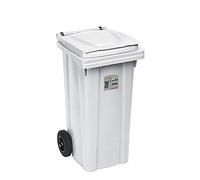 BIDONE CARRELLO 120 LT S/P BIANCO