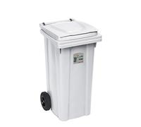 BIDONE CARRELLO 120 LT S/P BIANCO