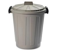 Dea Home Z443M025 Bidone Lady Bin, 45 L, Diametro 45x56.5, Grigio