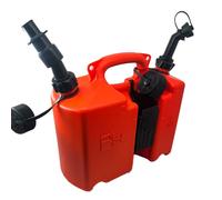 Bidone combinato olio doppio scomparto Smart Design 5L per uso efficiente all'ap