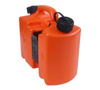 Bidone combinato olio resistente 5L per motoseghe dotato di pratico porta attrez