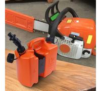 Bidone Combinato Resistente 5L per Olio Carburante e Catena con Comode Opzioni U