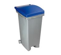 Bidone con ruote per raccolta differenziata 80 lt Tata ICS