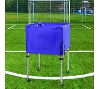 Bidone del carrello a sfere di berretti sport rotolanti per garage