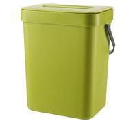 Bidone del compost da banco con coperchio 3L bidone dei rifiuti alimentari senza odore con della spazzatura a parete per cucina per casa