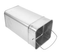 Bidone della spazzatura Secchio di metallo Secchio di stoccaggio della