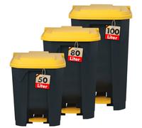 Bidone Delle Immondizie Robusto Step-On Spazzatura Per Casa Ufficio & Commercio