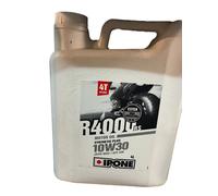 Bidone Di 4 Litri Di Olio Ipone R4000 Rs Motore 10W30 4T Moto Quad Yamaha Suzuki