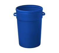 Bidone Echo 70Lt Senza Coperchio Blu'