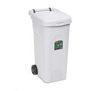 BIDONE ECO SYSTEM 80 LT S/PEDALE BIANCO
