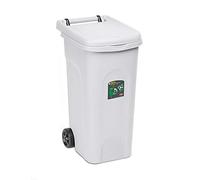 BIDONE ECO SYSTEM 80 LT S/PEDALE BIANCO