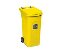 BIDONE ECO SYSTEM 80 LT S/PEDALE GIALLO