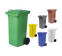 Bidone Immondizia Carrellato Ics Blu 240 lt 73 x 58 x 106 cm