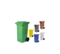 Bidone immondizia carrellato - Lt 120/240