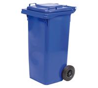 Bidone immondizia green 240 + ruote ics azzurro lt 240 cm 72x58 h.cm 106 Ics