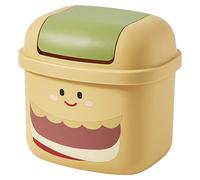 Bidone Immondizia Cestino Del Desktop Pattumiera Con Coperchio