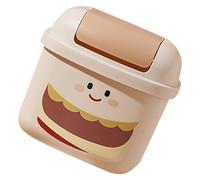 Bidone Immondizia Cestino Del Desktop Pattumiera Con Coperchio