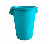 BIDONE IMMONDIZIA CON COPER VERDE LT120