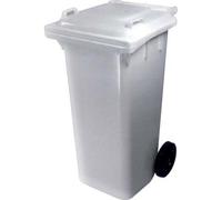 BIDONE IMMONDIZIA GREEN 120 + RUOTE ICS BIANCO LT 120 CM 55X50 H.CM 94