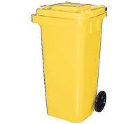 BIDONE IMMONDIZIA GREEN 120 + RUOTE ICS GIALLO LT 120 CM 55X50 H.CM 94 PZ 1
