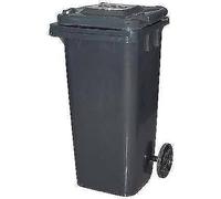 BIDONE IMMONDIZIA GREEN 120 + RUOTE ICS GRIGIO LT 120 CM 55X50 H.CM 94 PZ 1