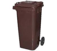 BIDONE IMMONDIZIA GREEN 120 + RUOTE ICS MARRONE LT 120 CM 55X50 H.CM 94 PZ 1