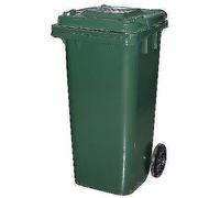 BIDONE IMMONDIZIA GREEN 120 + RUOTE ICS VERDE LT 120 CM 55X50 H.CM 94 PZ 1