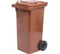 BIDONE IMMONDIZIA GREEN 240 + RUOTE ICS MARRONE LT 240 CM 72X58 H.CM 106