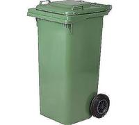 BIDONE IMMONDIZIA GREEN 240 + RUOTE ICS VERDE LT 240 CM 72X58 H.CM 106 PZ 1