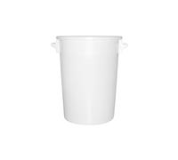 Bidone Industriale Bianco 75 L Senza Coperchio