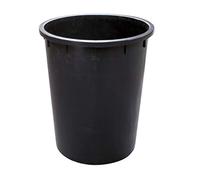 Bidone industriale sovrapponibile PEHD, capacità 200 Lt, colore nero