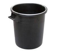 Bidone Industriale Spazzatura Nero Maniglie Polipropilene Mobil Plastic 35-100Lt