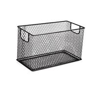 Bidone organizzatore di contenitori per cesti di stoccaggio in maglia per la