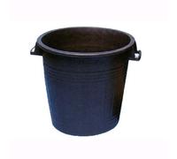 Ics bidone per immondizia sovrapponibile col. nero lt. 100 (h. cm. 66) - ICS