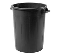 BIDONE PATTUMIERA MILLEUSI 50/120 lt. NERO SENZA COPERCHIO PLASTIME