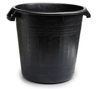 Bidone Per Immondizia Stefanplast 50 Lt - Nero Stefanplast Bidoni per immondizia