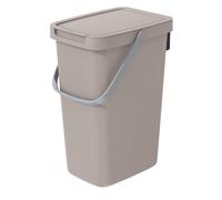 Keden Systema Q Bidone per la raccolta differenziata Pattumiera (12l, Marrone chiaro)