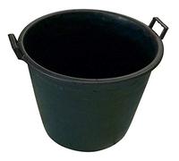 BIDONE per MACERIE IN PVC Colore NERO Diamentro 50 cm 60 Litri 2 manici