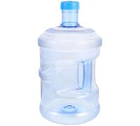 Bidone Portatile Trasparente 7,5 in Plastica con Maniglia | Facile da Caricare e Versare, Attività All'aperto, Contenuto Visibile, Adatto ad Acqua Salata o Potabile Stili multipli