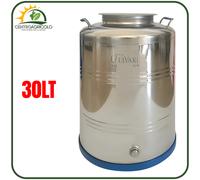 BIDONE PROFESSIONALE OLIVARI BLINDO IN ACCIAIO INOX 304 OLIO CAPACITÀ 15 30 50