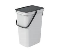Keden Systema Q Bidone per la raccolta differenziata Pattumiera (12l, Cenere)
