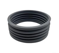 Bidone soffiante in silicone per Barsetto BEA01 BEA02 BEA02S - flessibile per tramoggia soffiatore accessorio per macinacaffè Manutenzione Dust Cleaner Grigio 13,2 x 13,2 x 5 cm